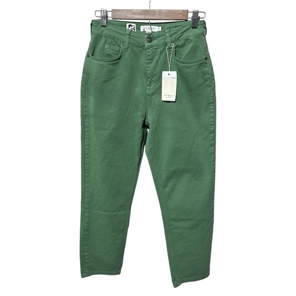 NWT - Ted Baker Rinalda Jeans - green - size 25 - Picture 7 of 9